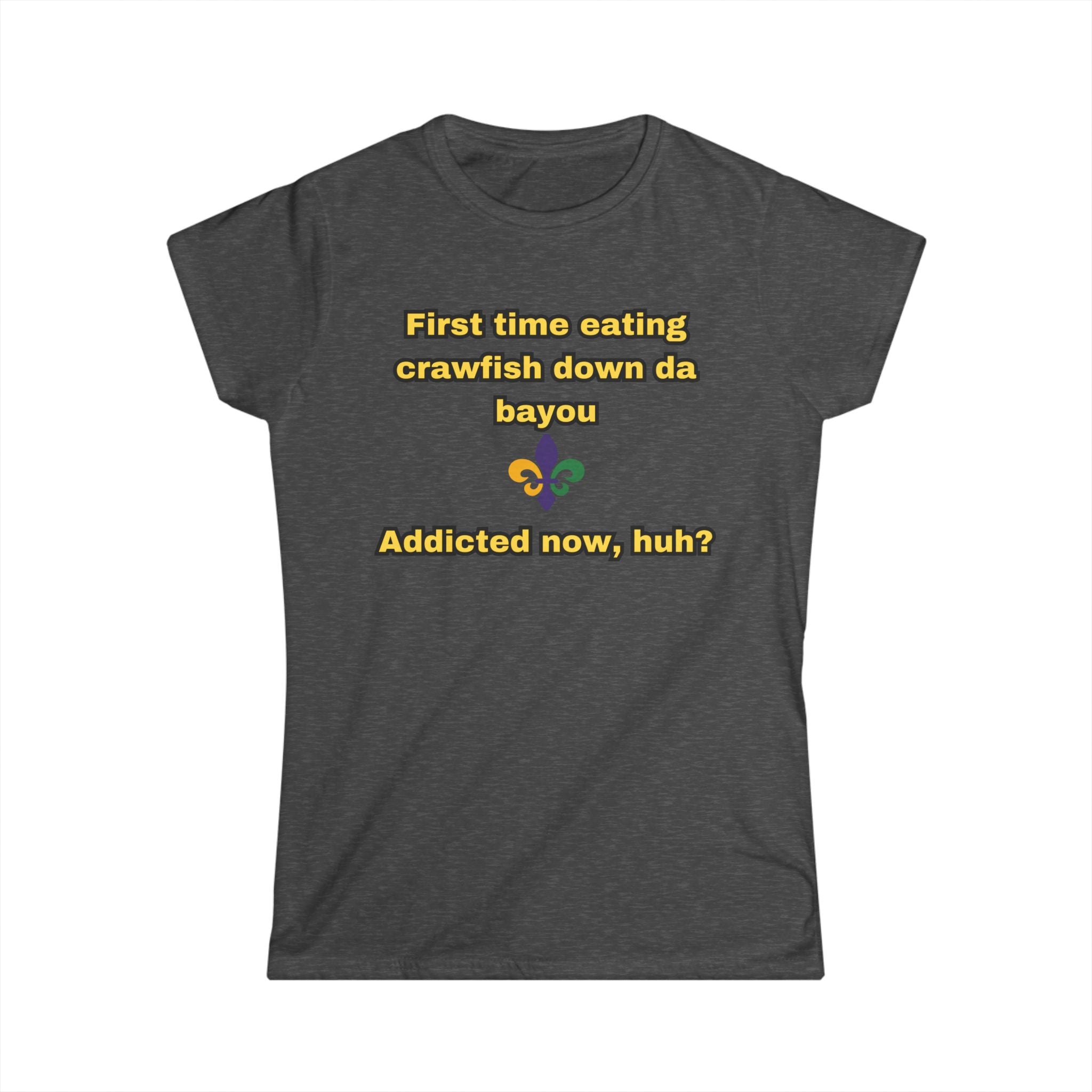 Ladies Soft Tee - Crawfish  fitted