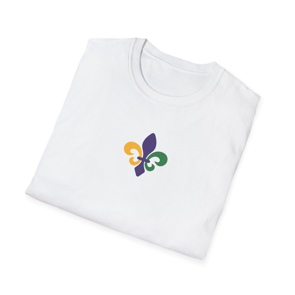 Relaxed Ladies Soft Tee - "Fleur De Lis"