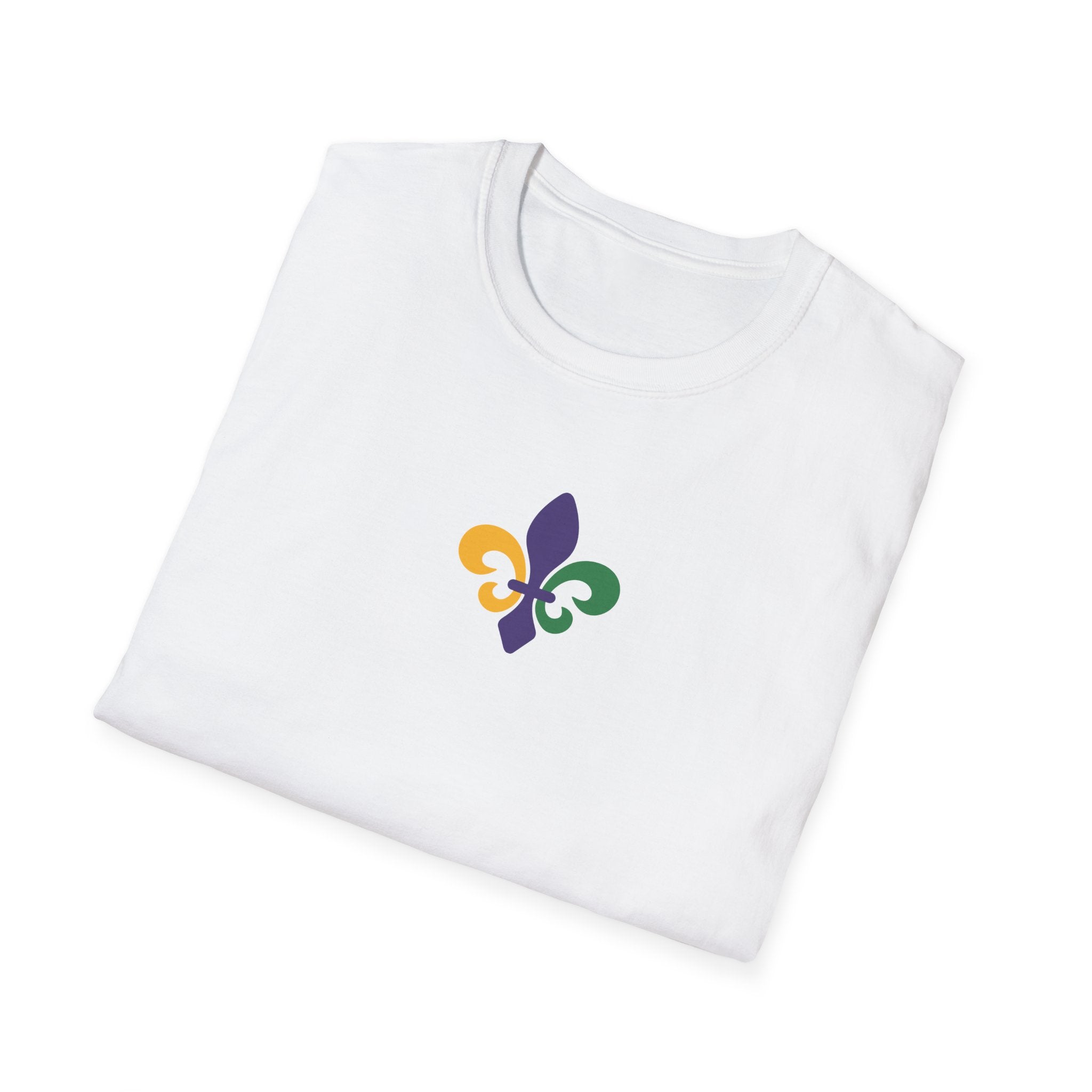 Relaxed Ladies Soft Tee - "Fleur De Lis"