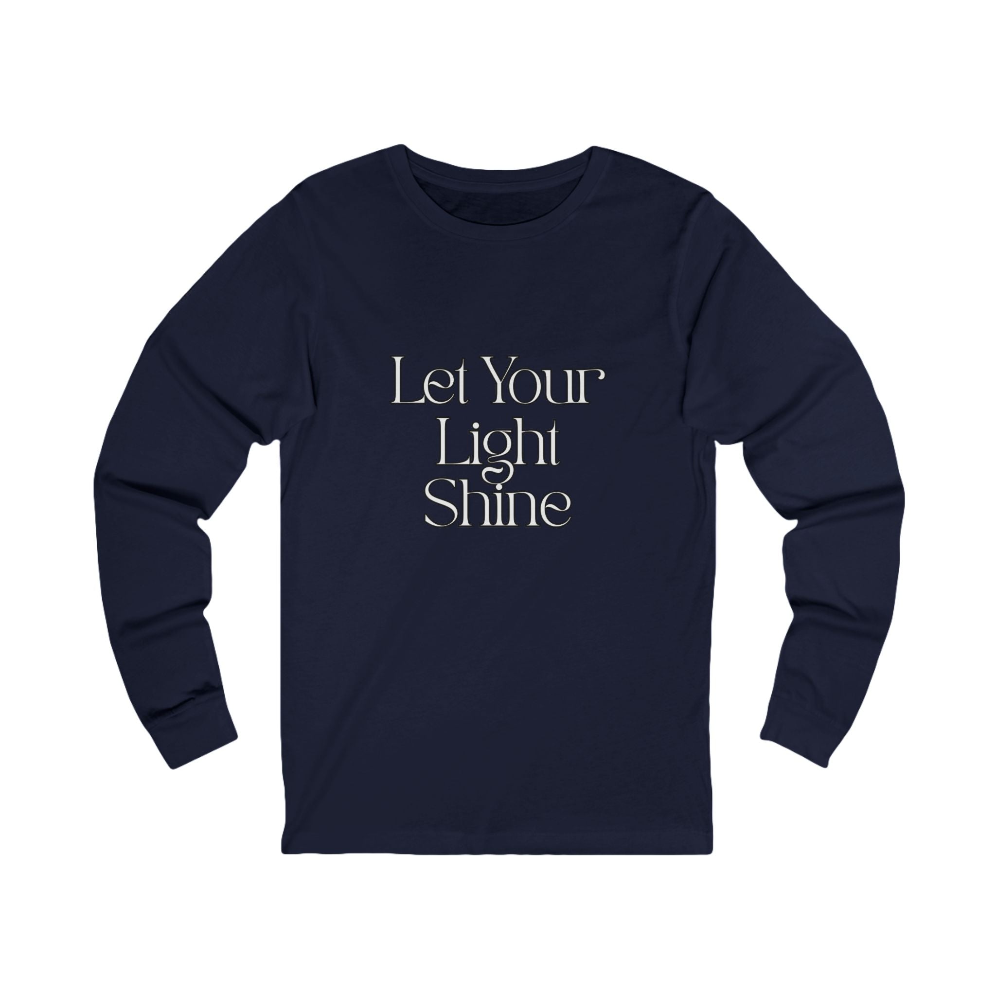 Men or Women's Jersey Long Sleeve Tee
